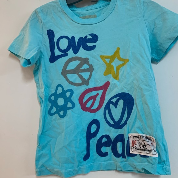 True Religion Kids Peace & Love t-shirt - Picture 5 of 6